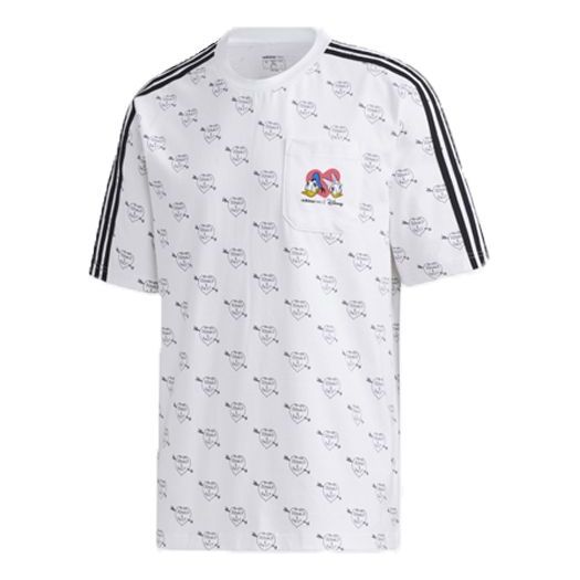 adidas neo Unisex Disney Round-neck White GJ5639