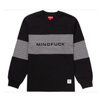 Supreme mindfuck top AW19 Long Sleeves Black FW19KN43