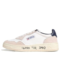 (WMNS) AUTRY Medalist Low Leather and Suede 'White Beige' AULW-WC08