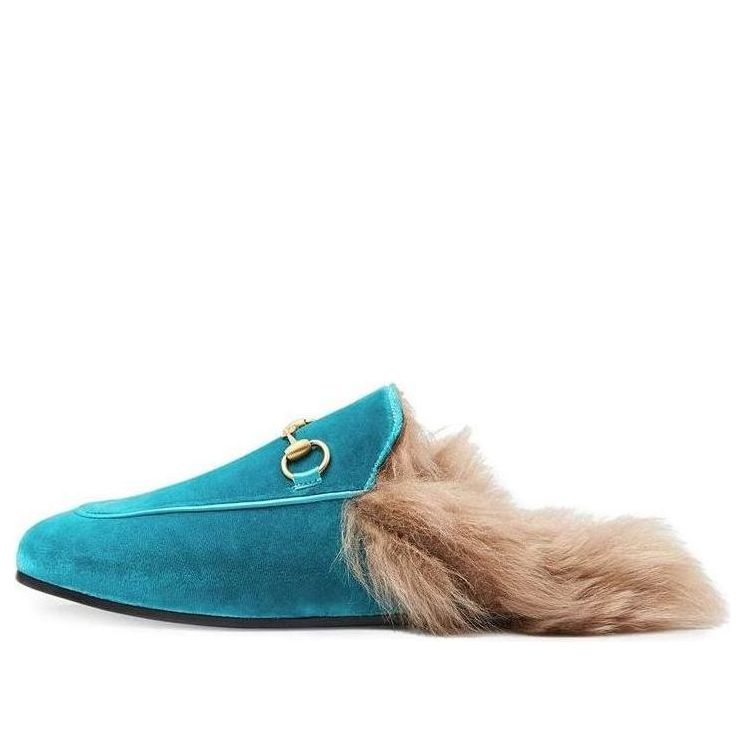 (WMNS) Gucci Shoe Blue 448657-K4D50-4461