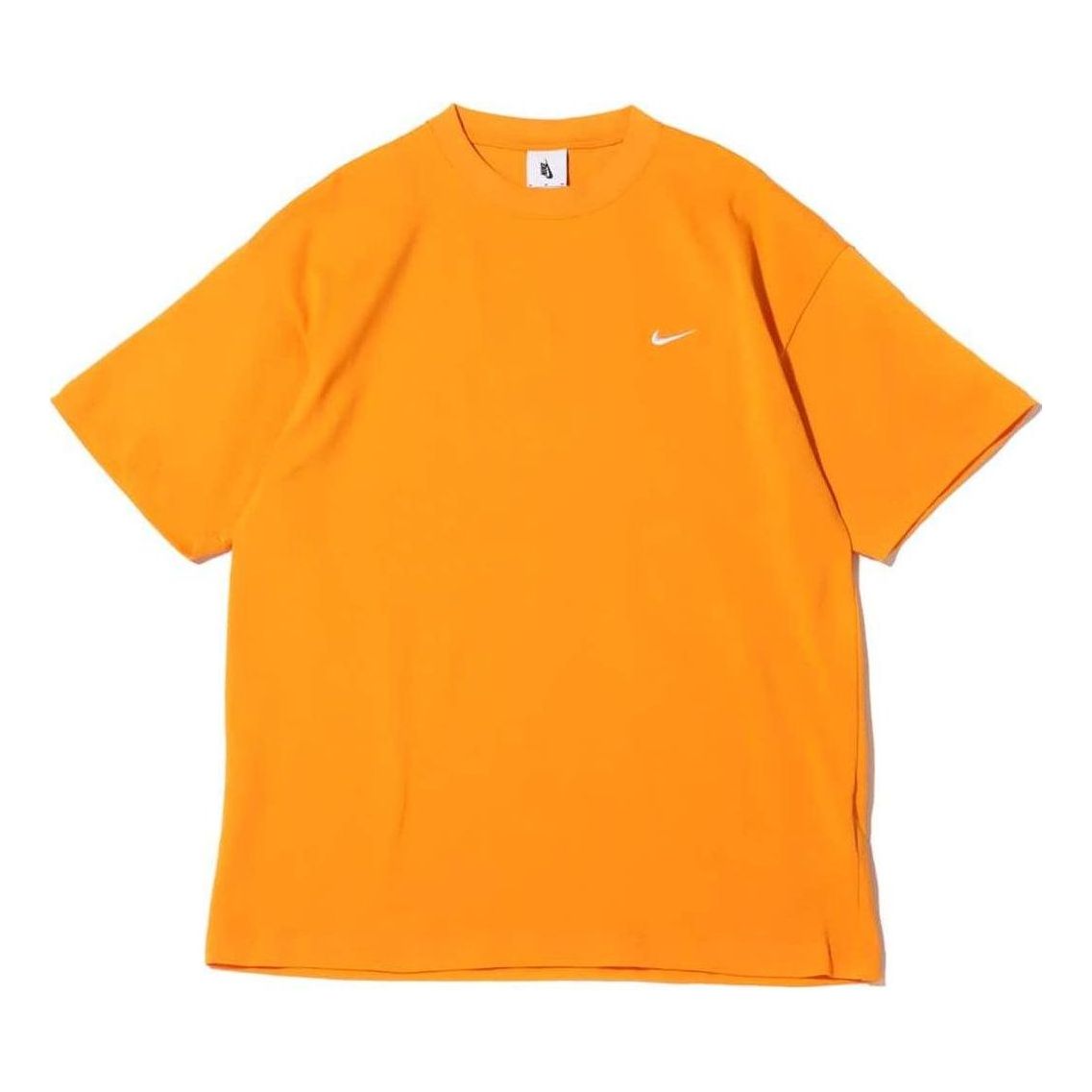 Nike Lab Solo Swoosh Short-Sleeve Knit Top 'Orange' DA0321-886