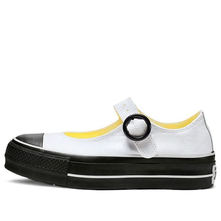 (WMNS) Converse Chuck Taylor All Star Mary Jane Low Top 'Black White' 564318C