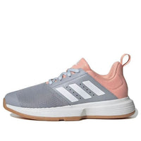 (WMNS) adidas Essence Indoor Grey/Pink FX1795