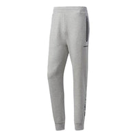 adidas Casual Sports Knit Bundle Feet Long Pants Gray BR8554
