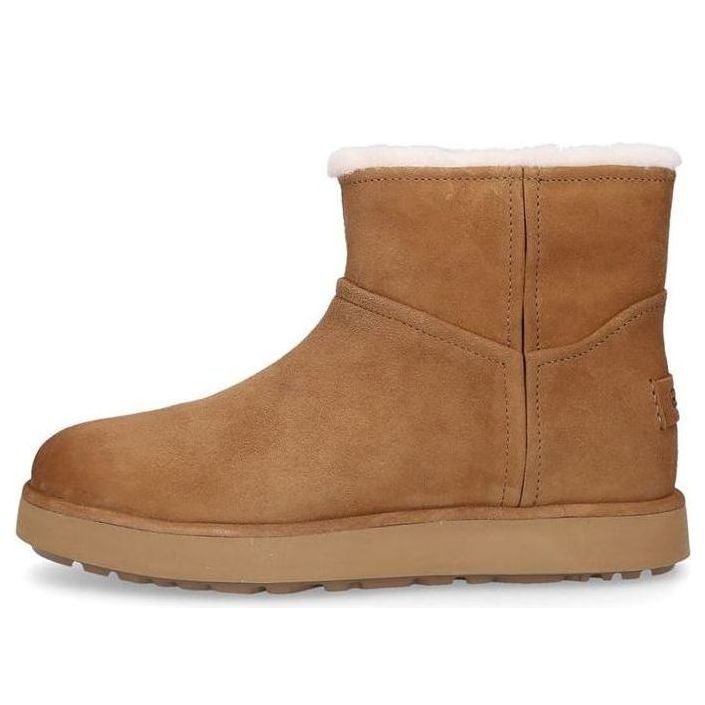 (WMNS) UGG Classic Mini BLVD Snow Boots Brown 1108143-BUN