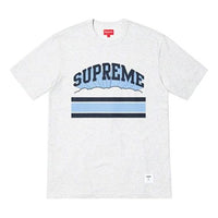 Supreme SS19 Cloud Arc Tee Ash Grey Logo Tee SUP-SS19-321