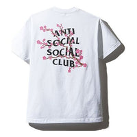 ANTI SOCIAL SOCIAL CLUB Sakura Logo Printing Unisex White ASST292