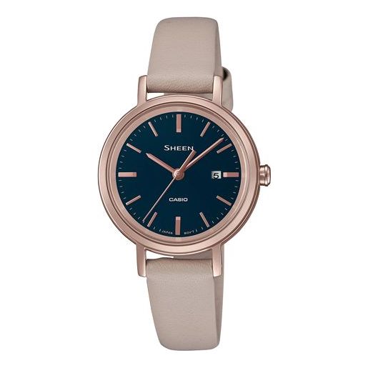 CASIO SHEEN Stylish Simplicity Thin and light Strap Student Watch Analog SHS-D300CGC-2APR
