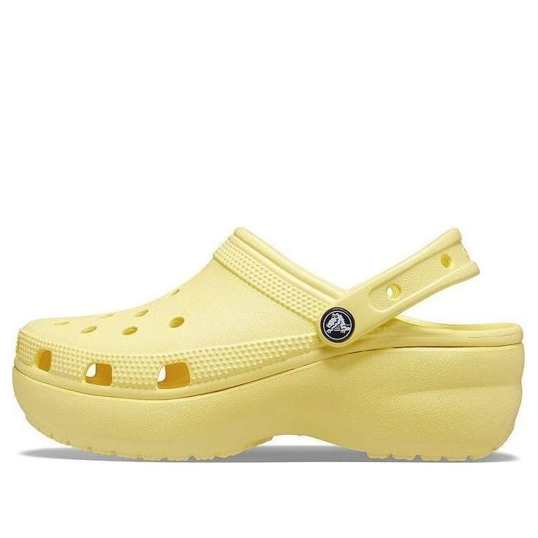 (WMNS) Crocs Classic Clog 'Yellow' 206750-7HD