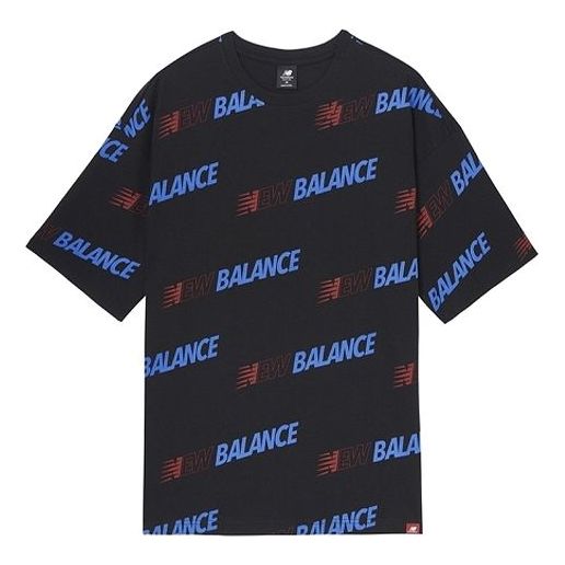 New Balance Nb2020 Round Neck Short Sleeve Black AMT03302-BK