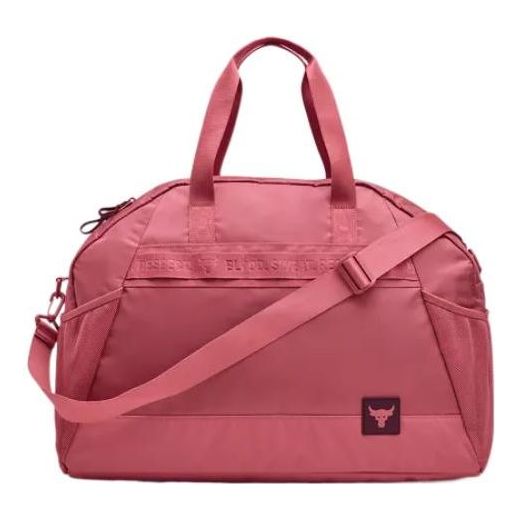 (WMNS) Under Armour Project Rock Gym Bag 'Cherry Pink' 1362259-600