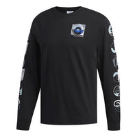 adidas originals Graphic LS Round Neck Long Sleeves Black DV3290