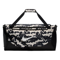 Nike 60L Medium Brasilia Allover Print Training Duffel Bag 'Chalk Black White' IH7849-103