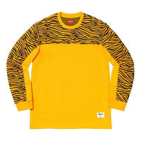 Supreme FW19 Week 10 Zebra L/S Top Yellow SUP-FW19-955