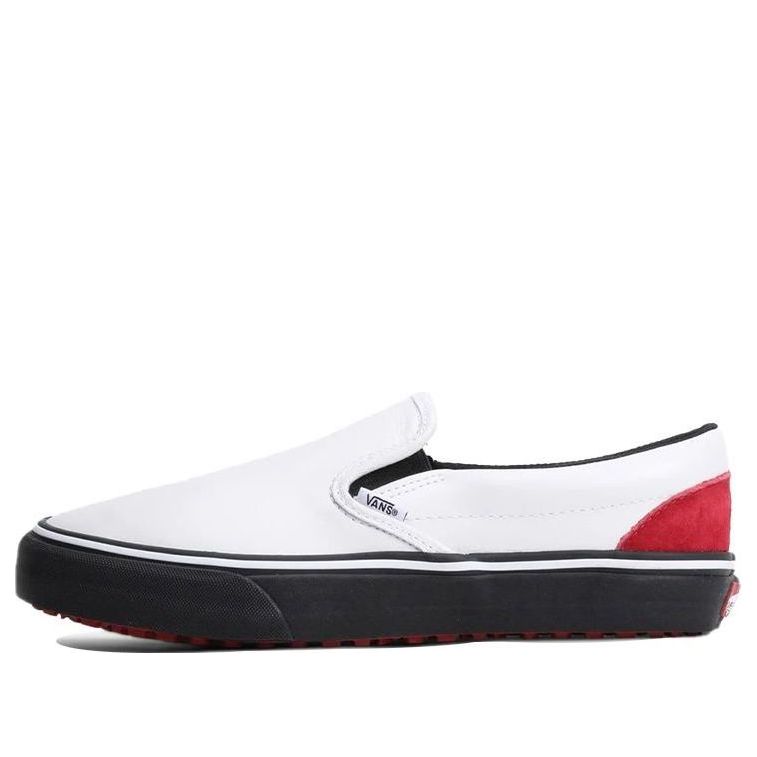 Vans Chris Cosentino x Slip-On UC 'White Red' VN0A3MUD2CF