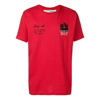 Off-White SS19 Mens Logo Mona Lisa Normal Fit OMAA027S191850052010
