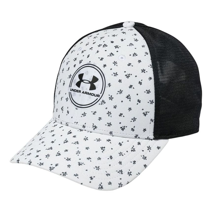 Under Armour Iso-Chill Driver Mesh Baseball Cap 'White Black' 1369805-102