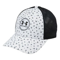Under Armour Iso-Chill Driver Mesh Baseball Cap 'White Black' 1369805-102