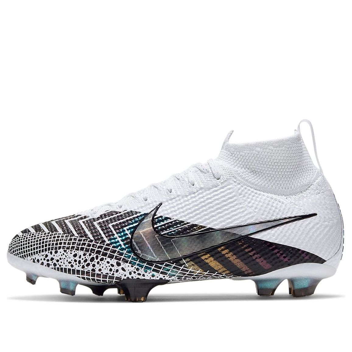 (GS) Nike Mercurial Superfly 7 Elite MDS FG 'Dream Speed - White Black' BQ5420-110