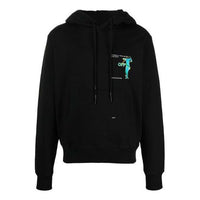 Men's Off-White SS21 Printing Loose Fit Black OMBB074S21FLE0081001