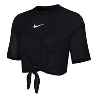 (WMNS) Nike Sportswear Sports Round Neck Short Sleeve Black CJ2702-010
