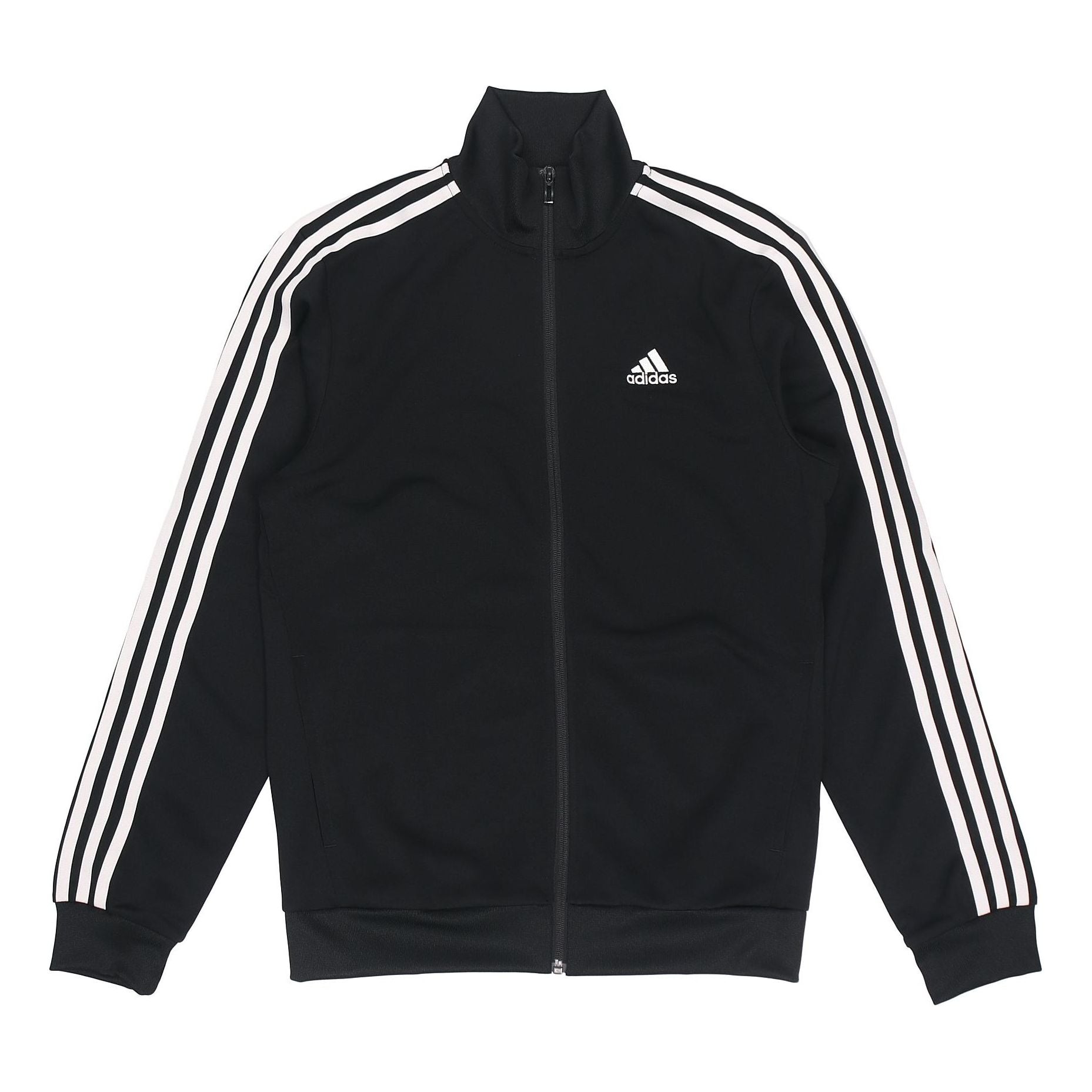 adidas Logo Alphabet Printing Side Stripe Jacket Black GN0749