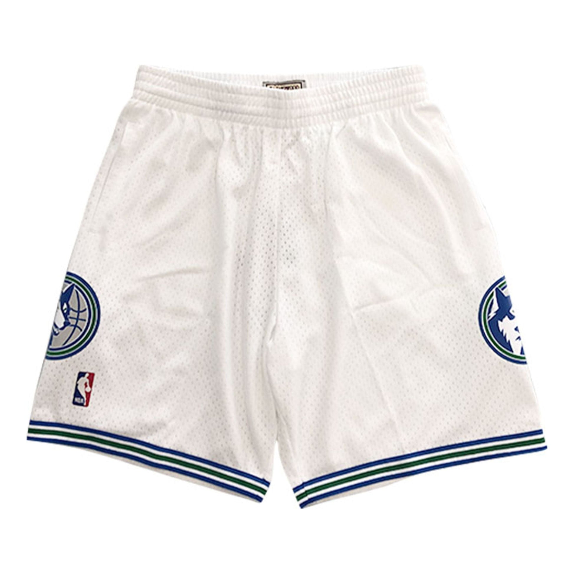 Mitchell & Ness NBA Swingman Shorts Minnesota Timberwolves 1995-96 'White' SMSHSB19045-MTIWHIT95