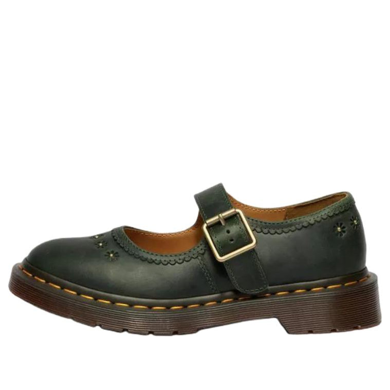 (WMNS) Dr. Martens Mary Jane Flower 'Dms Green' 42391300