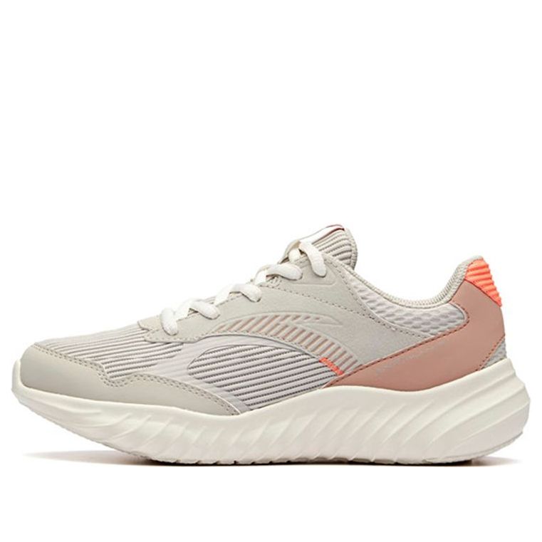 (WMNS) ANTA Running Series Sneakers 'Grey White Orange' 12915570-7