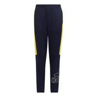 (GS) adidas Colorblock BOS Warm-Up Pants Asia Sizing 'Black' HM9594