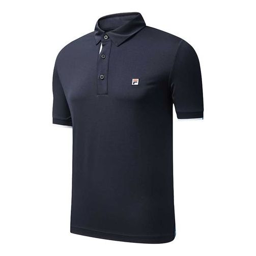 FILA ATHLETICS Knit POLO Short Sleeve Royal blue A11M023153F-NV