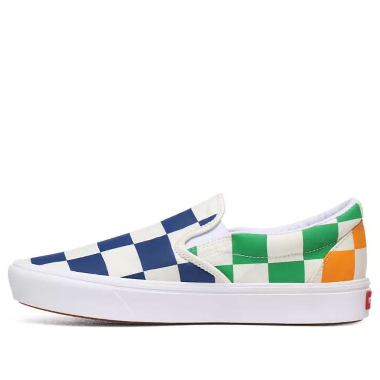 Vans Half Big Checker Comfycush Slip-On 'Red Blue' VN0A3WMDW92