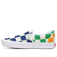 Vans Half Big Checker Comfycush Slip-On 'Red Blue' VN0A3WMDW92