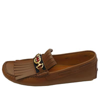 Gucci Leather Interlock G Loafers 'Brown' 575642-DTM30-2561