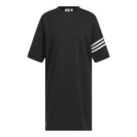 (WMNS) adidas Adicolor Neuclassics Tee Dress 'Black' IB7309