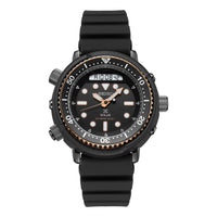 Men's SEIKO Japan Sports Solar Energy Black Gold SNJ028J1