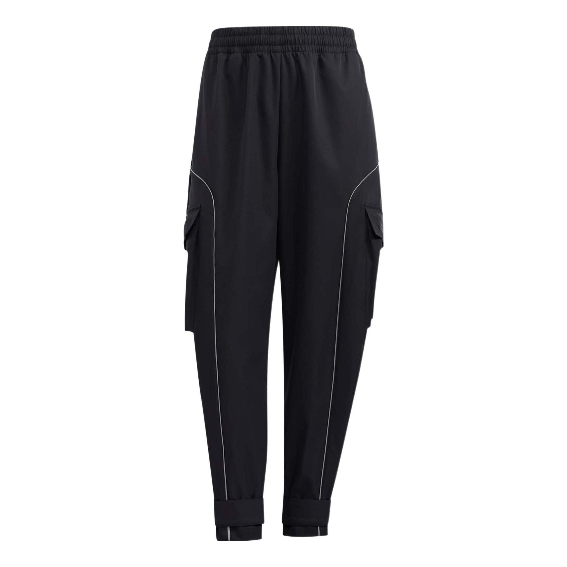 (WMNS) adidas UST Woven Pants T1 Asia Sizing 'Black' HM7094