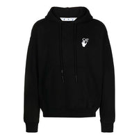 Men's Off-White FW21 Logo Pattern Loose Black OMBB085F21FLE0051001