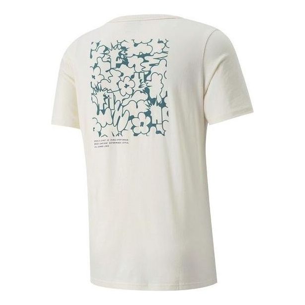 PUMA Classics Summer Resort Graphic Tee 'White' 536918-65