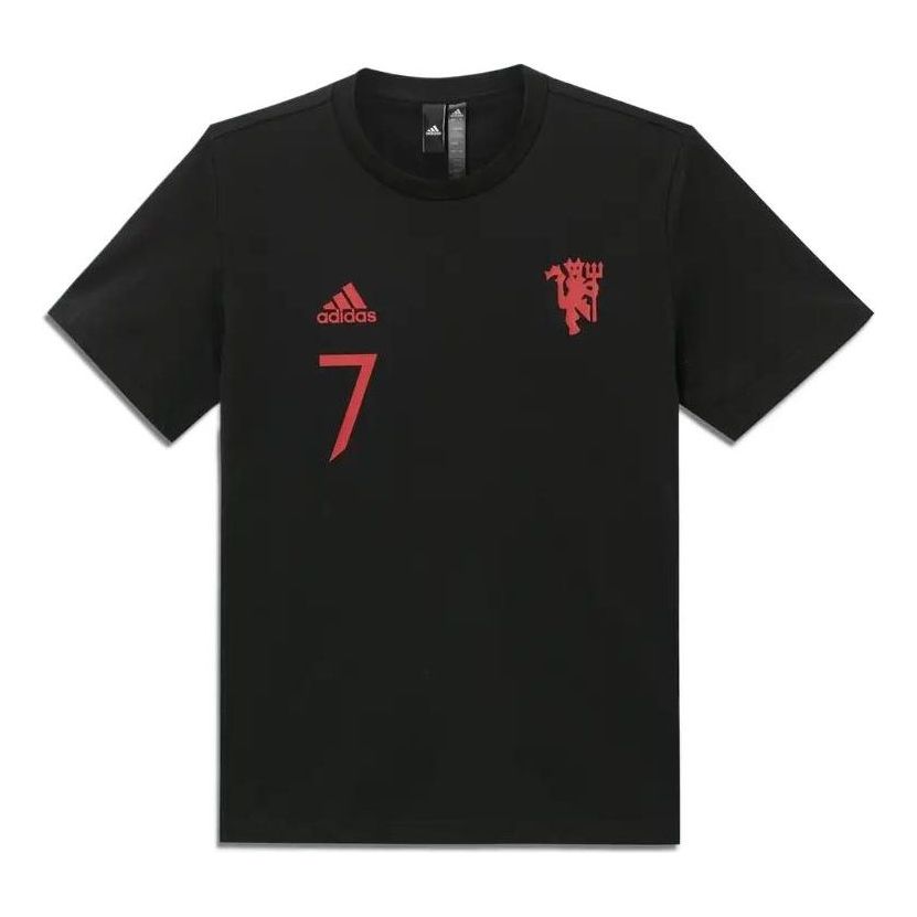 adidas Manchester United Graphic Tee 'Black' IB8538
