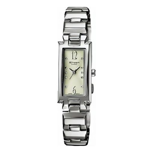 CASIO SHEEN Waterproof CreamYellow Analog SHN-4007D-3ADF