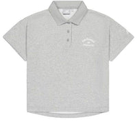 (WMNS) New Balance Polo T-Shirt Asia Sizing 'Grey' NFE22252-MGR