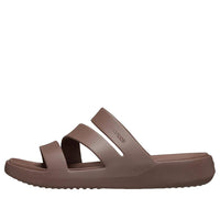(WMNS) Crocs Getaway Strappy 'Truffle' 209587-0LF