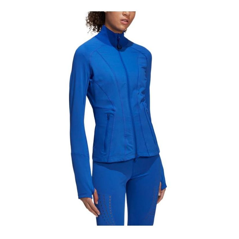 (WMNS) adidas by Stella McCartney TruePurpose Long Sleeve Jacket Asia Sizing 'Blue' HD9104
