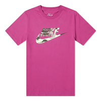 Nike Mens T-Shirt Logo Camouflage Purple CU8914-564