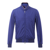 Men's Moncler Stand Collar Blue Jacket 0914168805-68352-758