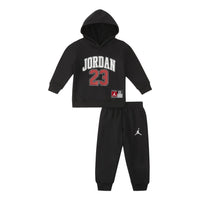 (PS) Air Jordan Jersey Pack Pullover Set 'Black White' FV2667-011