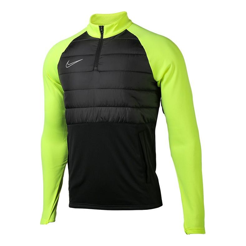 Nike Academy Drill Padded Top 'Black Neon Yellow' BQ7474-013