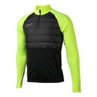 Nike Academy Drill Padded Top 'Black Neon Yellow' BQ7474-013