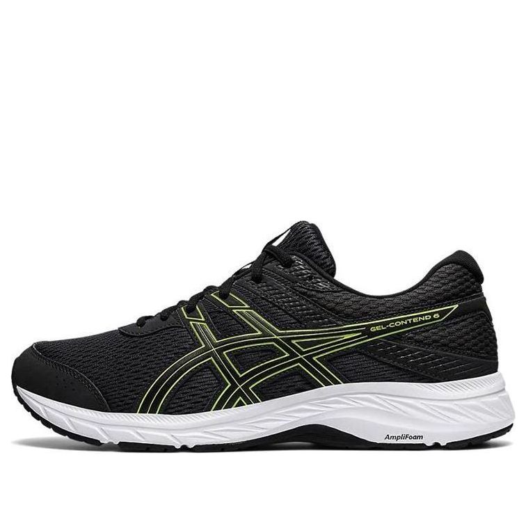 ASICS Gel-Contend 6 4E Wide 'Graphite Lime Zest' 1011A666-022